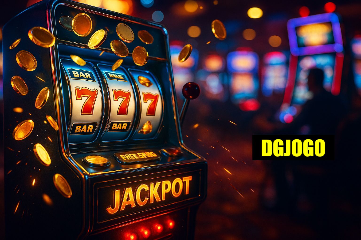 Diversos jogos de caça-níqueis